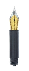 Bock fountain pen nib with kit housing #5 bi-colour - broad