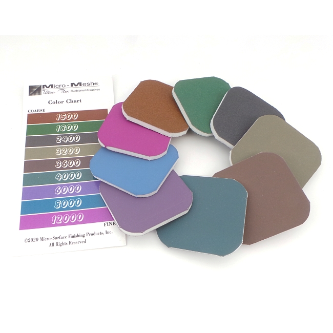 Micro-Mesh® 2 x 2 4000 Grade Soft Touch Sanding Pad