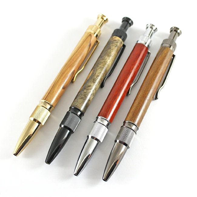 Notus click pen kit with gunmetal fittings