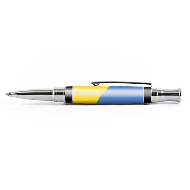 Ukraine national flag - Semplicita SHDC matched pen blank colours